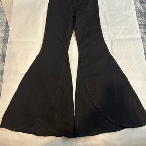 Shyanne Black Flare & Wide Leg Jeans